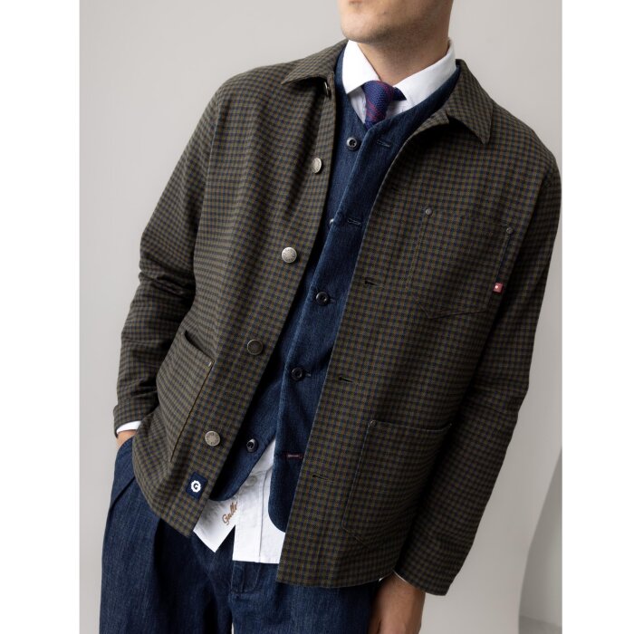 Mos Mosh Gallery - Mos Mosh - Mapham jacket | Overshirt Total Eclipse