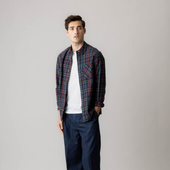 Mos Mosh Gallery - Mos Mosh - David hang | Overshirt Burnt Russet