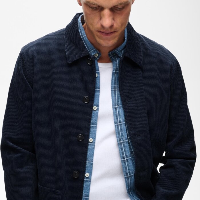 Matinique - Matinique - Shay heritage | Overshirt Dark Navy