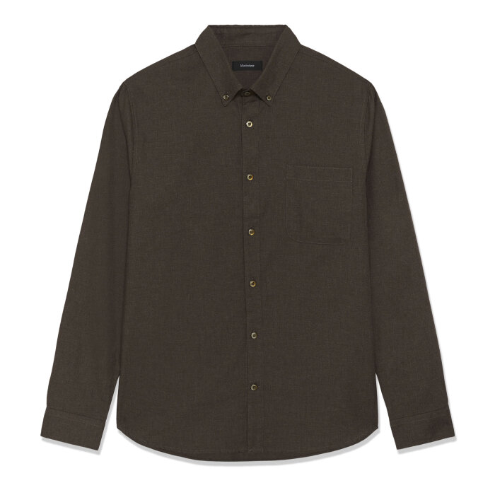 Matinique - Matinique - Trostol shirt | Skjorte Turkish Coffee