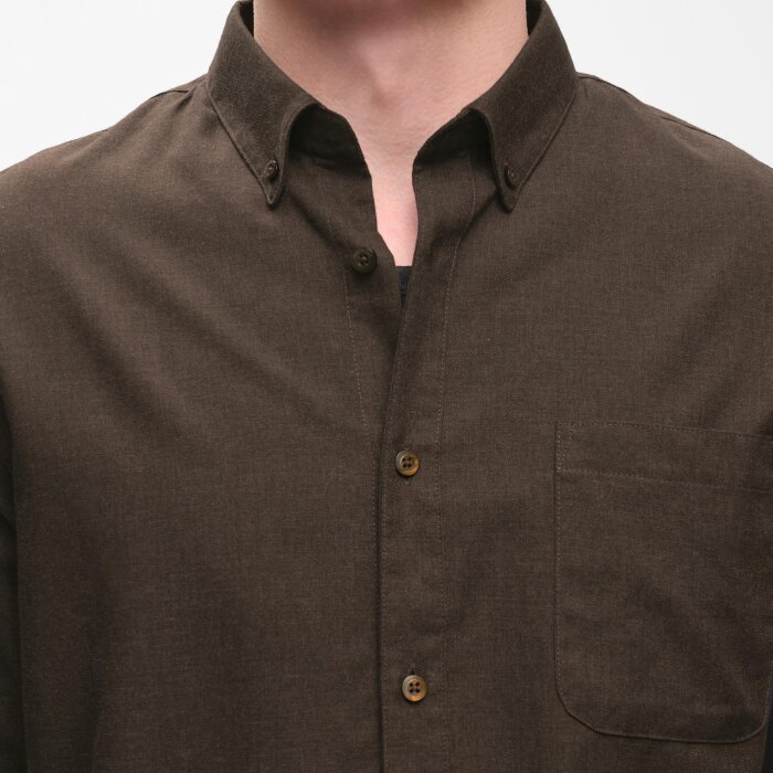 Matinique - Matinique - Trostol shirt | Skjorte Turkish Coffee