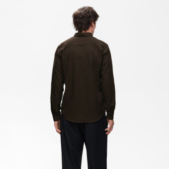 Matinique - Matinique - Trostol shirt | Skjorte Turkish Coffee