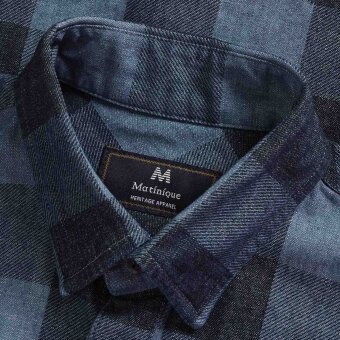 Matinique - Matinique - Christaldo shirt | Overshirt Washed Denim