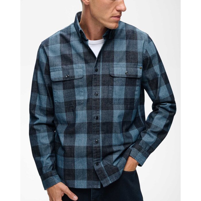 Matinique - Matinique - Christaldo shirt | Overshirt Washed Denim