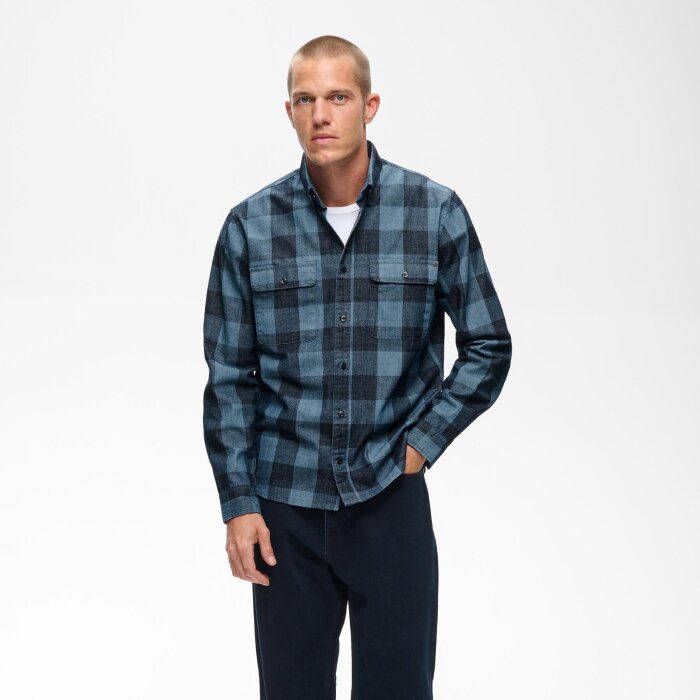 Matinique - Matinique - Christaldo shirt | Overshirt Washed Denim