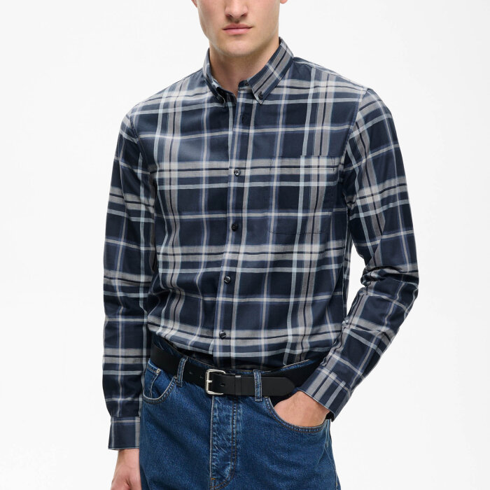 Matinique - Matinique - Trostol shirt | Skjorte Dark Navy