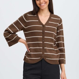 FRANSA - FRANSA - FRBITTE | CARDIGAN RAIN-DRUM