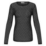 FRANSA - FRANSA - FRDETA | T-SHIRT BLACK HEART