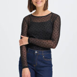 FRANSA - FRANSA - FRDETA | T-SHIRT BLACK HEART
