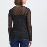 FRANSA - FRANSA - FRDETA | T-SHIRT BLACK HEART