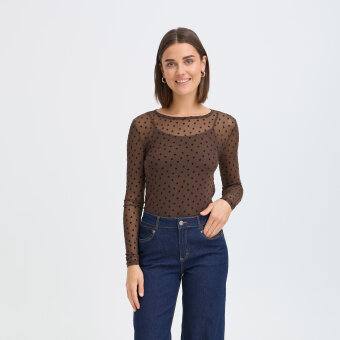 FRANSA - FRANSA - FRDETA | T-SHIRT HOT FUDGE