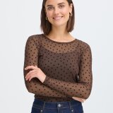 FRANSA - FRANSA - FRDETA | T-SHIRT HOT FUDGE