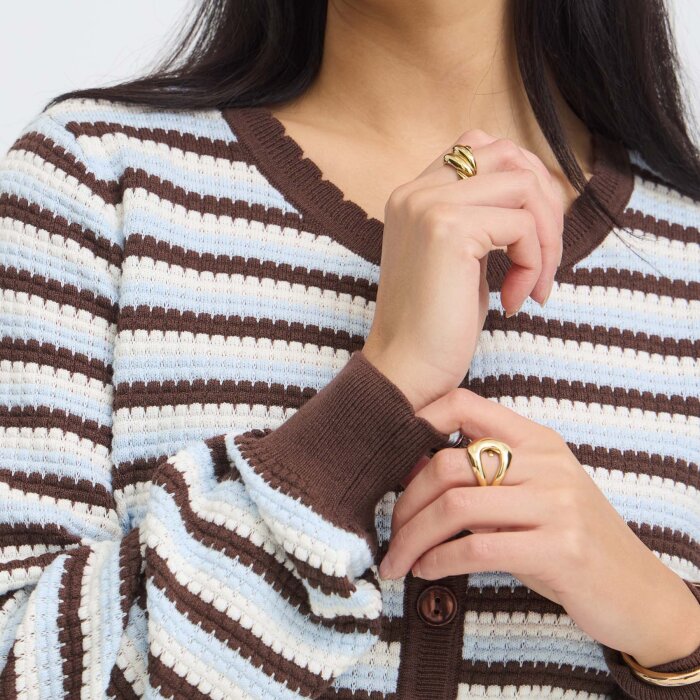 FRANSA - FRANSA - FRCAIA | CARDIGAN RAIN-DRUM