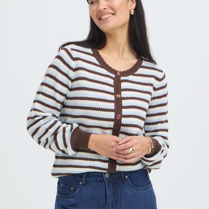 FRANSA - FRANSA - FRCAIA | CARDIGAN RAIN-DRUM