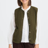FRANSA - FRANSA - FRTENYA | VEST GRAPE LEAF