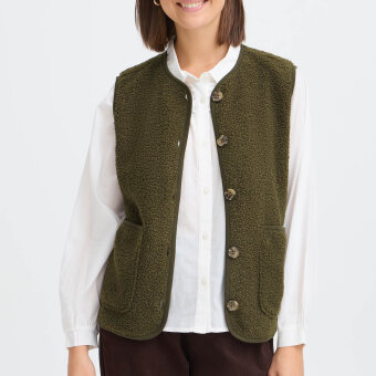 FRANSA - FRANSA - FRTENYA | VEST GRAPE LEAF