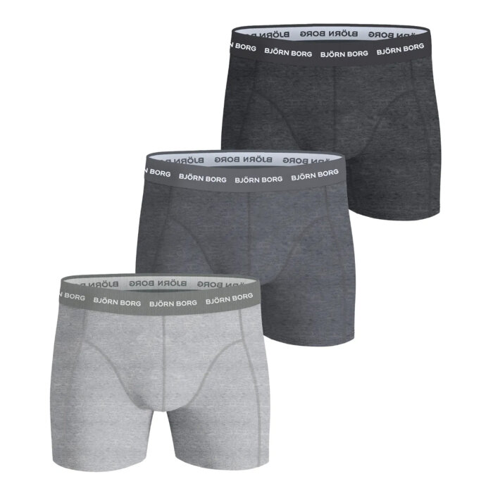 Bjørn Borg - 3 Pack Tights 10006310 - Tights Mp005 til herrer - str. 2XL