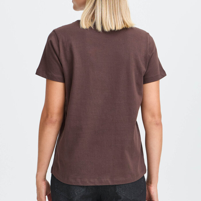 FRANSA - FRANSA - FRJORLYN | T-SHIRT HOT FUDGE