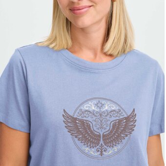 FRANSA - FRANSA - FRJORLYN | T-SHIRT BLUE B W S FRANSA - FRANSA - FRJORLYN | T-SHIRT BLUE B W S