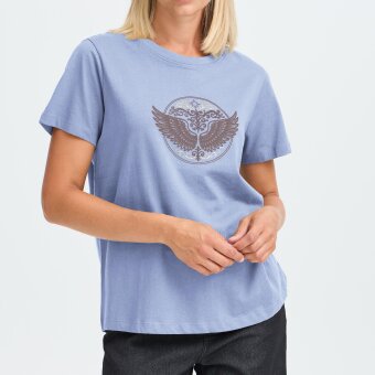 FRANSA - FRANSA - FRJORLYN | T-SHIRT BLUE B W S FRANSA - FRANSA - FRJORLYN | T-SHIRT BLUE B W S
