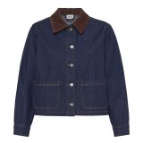 FRANSA - FRANSA - FRLESLIE | DENIMJAKKE DARK BLUE DEN FRANSA - FRANSA - FRLESLIE | DENIMJAKKE DARK BLUE DEN
