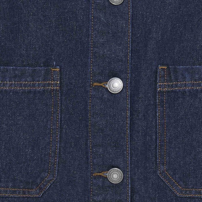 FRANSA - FRANSA - FRLESLIE | DENIMJAKKE DARK BLUE DEN