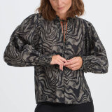Pulz Jeans ( Dame ) - PULZ - PZESITA | SKJORTE VETIVER Pulz Jeans ( Dame ) - PULZ - PZESITA | SKJORTE VETIVER