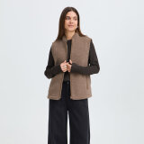 Pulz Jeans ( Dame ) - PULZ - PZLEONORA | VEST WALNUT Pulz Jeans ( Dame ) - PULZ - PZLEONORA | VEST WALNUT