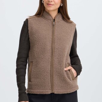 Pulz Jeans ( Dame )  - PULZ - PZLEONORA | VEST WALNUT
