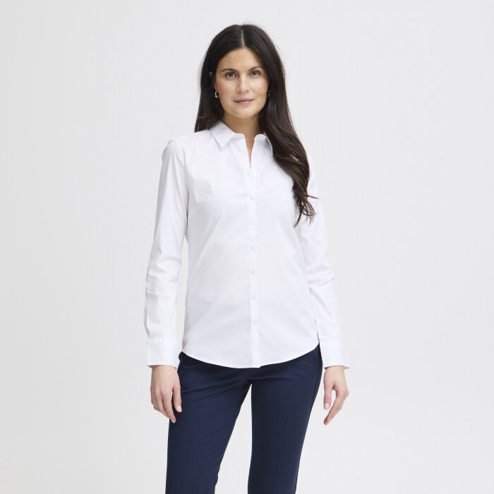 FRANSA - FRANSA - FRZASHIRT | SKJORTE WHITE