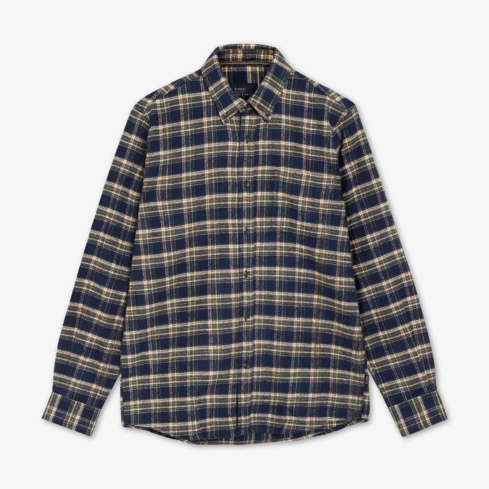 Signal - Mann Check Shirt - Skjorte Grey Moon til herrer - str. M