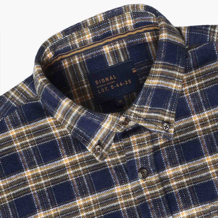 Signal - Signal - Mann check shirt | Skjorte Grey Moon