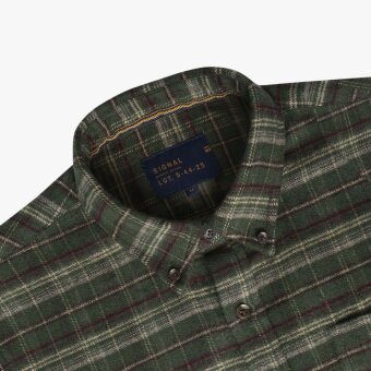 Signal - Signal - Mann check shirt | Skjorte Evergreen