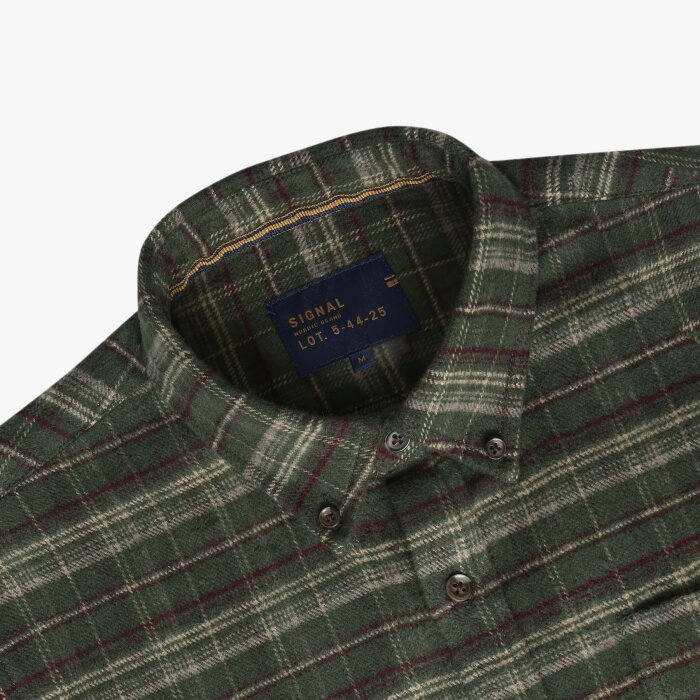Signal - Signal - Mann check shirt | Skjorte Evergreen
