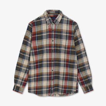 Signal - Signal - Mann check shirt | Skjorte Rusty Red