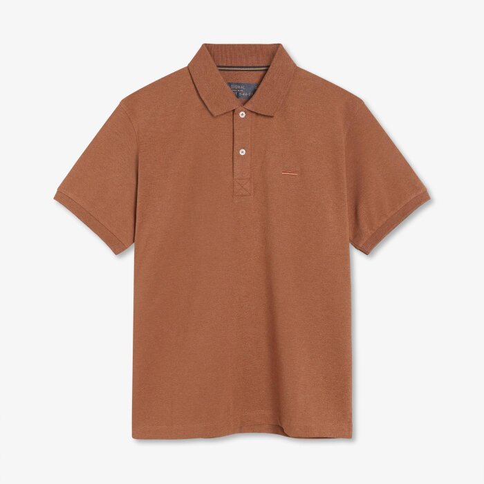 Signal - Nicky - Polo T-shirt Rusty Red Mel til herrer - str. XL