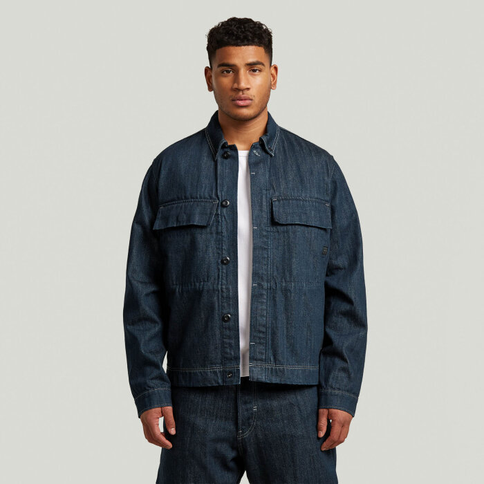 G-Star - G-Star - Boxy clean | Overshirt Neo Raw Denim