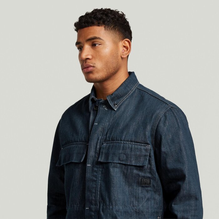 G-Star - G-Star - Boxy clean | Overshirt Neo Raw Denim