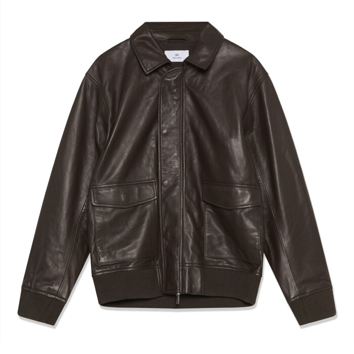 Matinique - Matinique - Azriel 73 jacket | Skindjakke Chocolate Brown