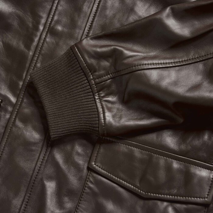 Matinique - Matinique - Azriel 73 jacket | Skindjakke Chocolate Brown