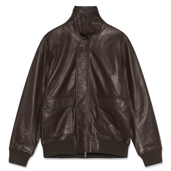 Matinique - Matinique - Azriel 73 jacket | Skindjakke Chocolate Brown