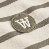 Double A by Wood Wood - Wood Wood - Ace stripe tee | T-shirt Grape Leaf Double A by Wood Wood - Wood Wood - Ace stripe tee | T-shirt Grape Leaf