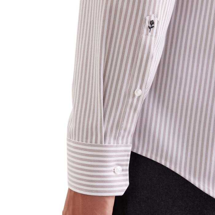 Seidensticker - Seidensticker - 851988 24 | Shaped Fit Skjorte Brown
