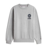 Tommy Hilfiger - Tommy Hilfiger - Varsity roundel fleece crew | Sweatshirt Light Grey Tommy Hilfiger - Tommy Hilfiger - Varsity roundel fleece crew | Sweatshirt Light Grey