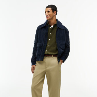 Tommy Hilfiger  - Tommy Hilfiger - Solid corduroy shirt | Skjorte Huntsman Green