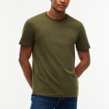 Tommy Hilfiger - Tommy Hilfiger - Seasonal reg. fit solid tee | T-shirt Huntman Green Tommy Hilfiger - Tommy Hilfiger - Seasonal reg. fit solid tee | T-shirt Huntman Green