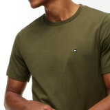 Tommy Hilfiger - Tommy Hilfiger - Seasonal reg. fit solid tee | T-shirt Huntman Green Tommy Hilfiger - Tommy Hilfiger - Seasonal reg. fit solid tee | T-shirt Huntman Green