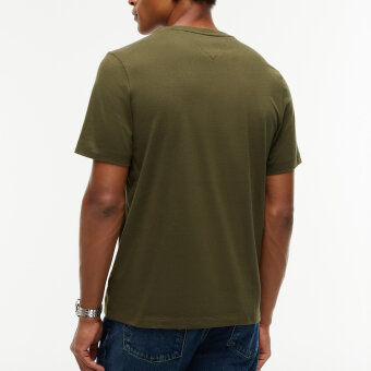Tommy Hilfiger  - Tommy Hilfiger - Seasonal reg. fit solid tee | T-shirt Huntman Green 