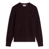 Tommy Hilfiger - Tommy Hilfiger - Cotton cashmere crewneck | Strik Chocolate Tommy Hilfiger - Tommy Hilfiger - Cotton cashmere crewneck | Strik Chocolate