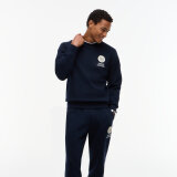 Tommy Hilfiger - Tommy Hilfiger - Varsity roundel fleece crew | Sweatshirt Navy Blue Tommy Hilfiger - Tommy Hilfiger - Varsity roundel fleece crew | Sweatshirt Navy Blue